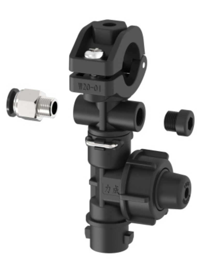 SPRAY HEAD BODY WITH ANTI DRIPPING FOR 20MM PIPE (W20-01)