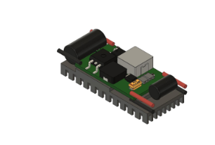 [ED-RM-DM-002-01-00] วงจรแปลงไฟ พร้อมสายไฟ และชุดระบายความร้อน V1.0.0.0
