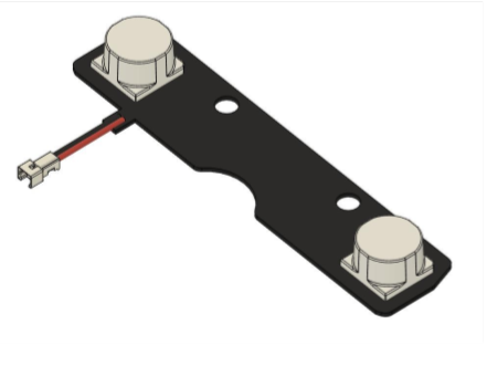 [ED-LG-DM-007-01-00] HGR LED FRONT PANEL BOARD WITH HARNESS V1.0.0.0